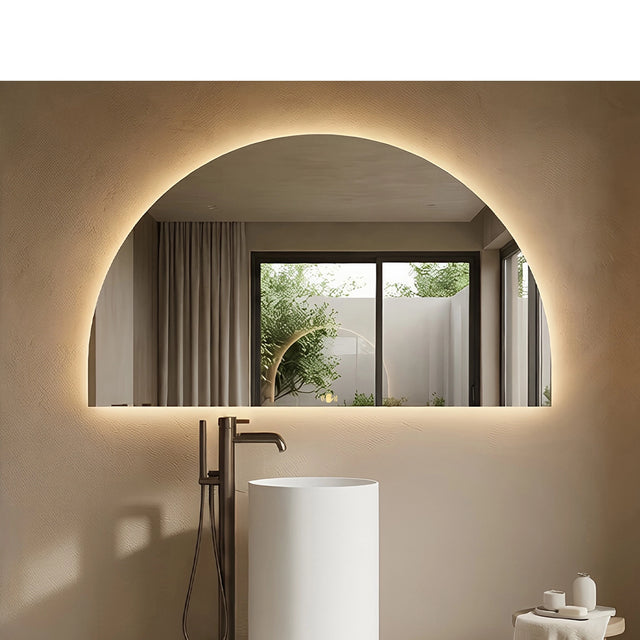 Arco Back Lit Mirror Pencil Edge