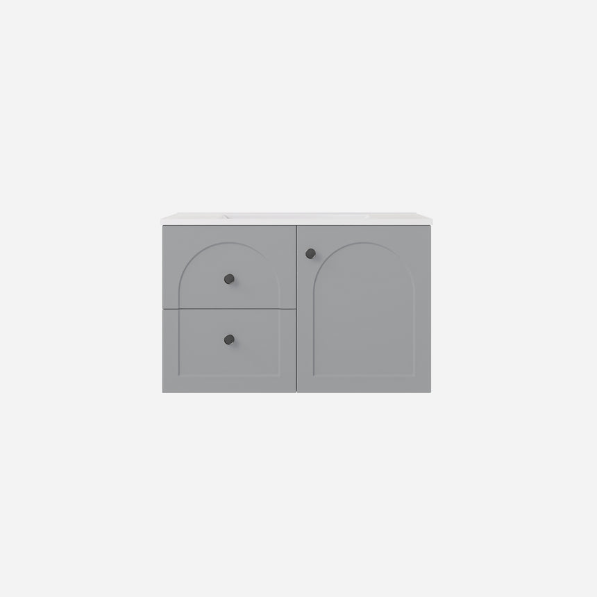 Chester Federation Wall Hung Cabinet Power Grey