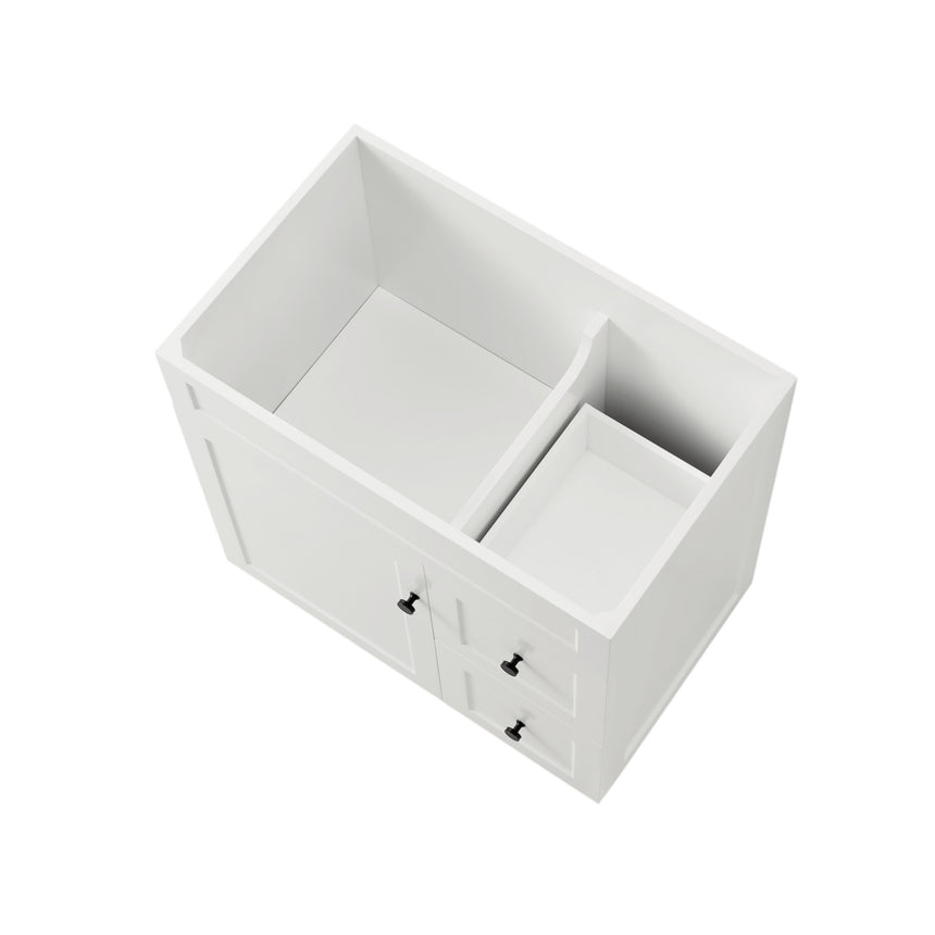 Harold Federation Free Standing Cabinet Matte White