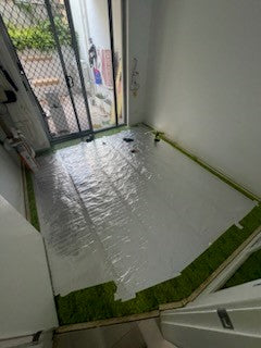 Coldbuster under carpet heating installation