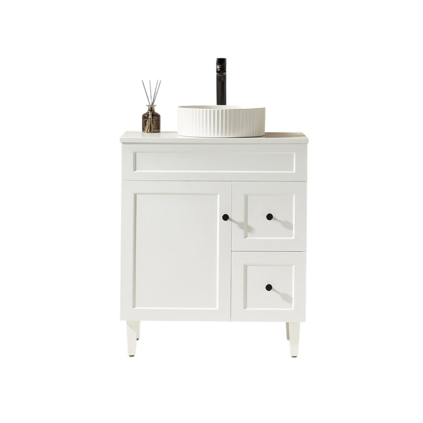 Harold Federation Free Standing Cabinet Matte White