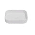 Jasper Fluted Solid Surface Above Counter Basin 500x350mm Matte White