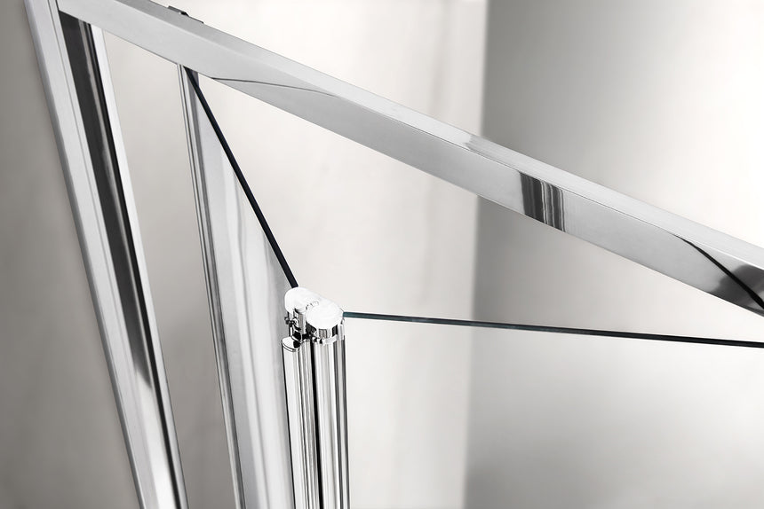 Covey NC021 bi-fold shower door open position