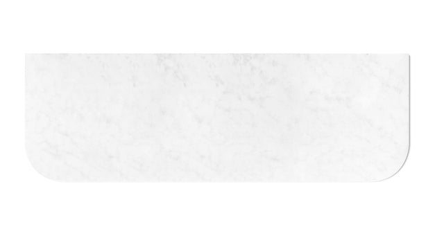 Otti Havana 1500x500x20 Solid Surface Cloudy Carrara Top No Hole