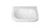 Havana English Edge 600x500x50 Matte White with Soft Square Basin Top