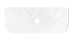Havana 1200x500x20 Solid Surface Cloudy Carrara Top