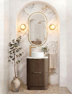 Havana Sable Walnut Free Standing Vanity