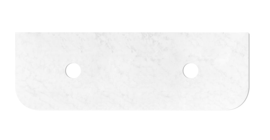 Otti Havana 1500x500x20 Solid Surface Cloudy Carrara Top