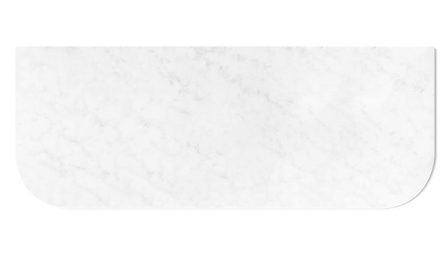 Otti Havana 1200x500x20 Solid Surface Cloudy Carrara Top No Hole