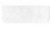Havana 1200x500x20 Solid Surface Cloudy Carrara Top No Hole