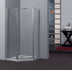 Covey PC026 Fully Framed Diamond Pivot Shower Screen