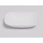 Perry Solid Surface Above Counter Basin 630x360mm Matte White