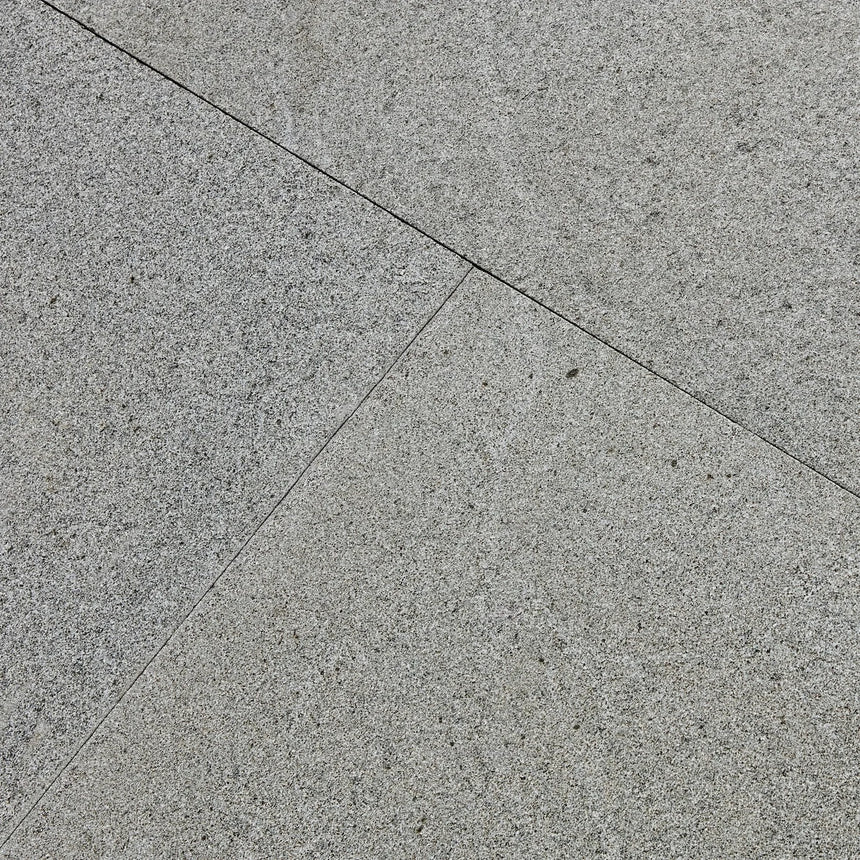 Sesame Grey Granite natural stone surface and layout reference by Tilemall