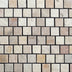 Majra Sandstone Mesh-backed Cobblestone Sheet 90x90x20mm (Brick Bond)