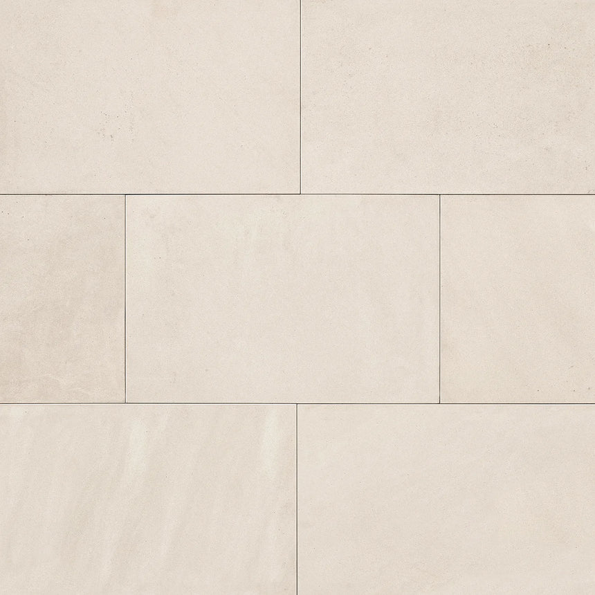 Himalayan White Sandstone natural stone surface and layout reference by Tilemall