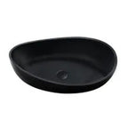 Waverton Solid Surface Above Counter Basin 600x370mm Matte Black