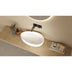 Waverton Solid Surface Above Counter Basin 600x370mm Matte White