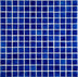 Ezarri Niebla Mosaic Square 25x25mm Glass Gloss Blue 2512-C