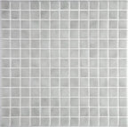 Ezarri Niebla Mosaic Square 25x25mm Glass Gloss White 2522-B