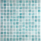 Ezarri Niebla Mosaic Square 25x25mm Glass Gloss White 2529-B