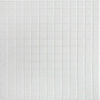 Ezarri Lisa Collection Mosaic Square 25x25mm Glass Gloss White 2545-A