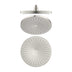 Nero Opal Shower Head Brushed Nickel