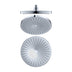 Nero Opal Shower Head Chrome