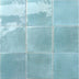 Agadir 147x147 Gloss Agua Subway Cushion
