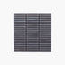 Antique Porcelain Mosaic Kit Kat 12x92mm Gloss Dark grey