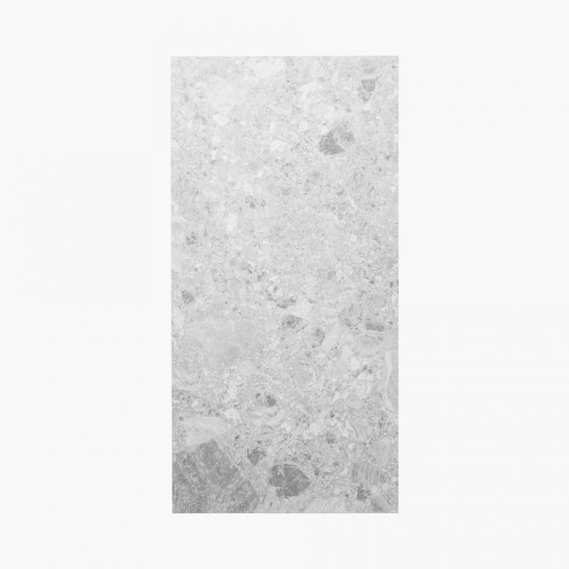 Big Terrazzo 600x300 Grip Light Grey Sample Sample Fina Ceramics