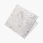 Big Terrazzo 600x600 Matt Light Grey Terrazzo Look Rectified Sample