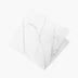 Calacatta Deluxe 600x600 Honed White Marble Look Rectified Sample
