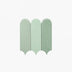 Feather 90x300 Gloss Green 3 in 1 Subway Pressed Sample