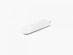 Feather 90x300 Matt White Subway Pressed Sample