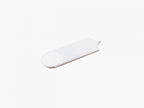 Feather 90x300 Gloss White Subway Pressed Sample