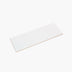 Flat Tile 100x300 Gloss White Subway Pressed