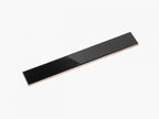 Flat Tile 60x400 Gloss Black Subway Pressed Sample