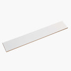 Flat Tile 60x400 Gloss White Subway Pressed