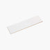 Flat Tile 75x300 Gloss White Subway Pressed
