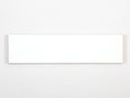Wave Tile 75x300 Gloss White Subway Pressed Sample