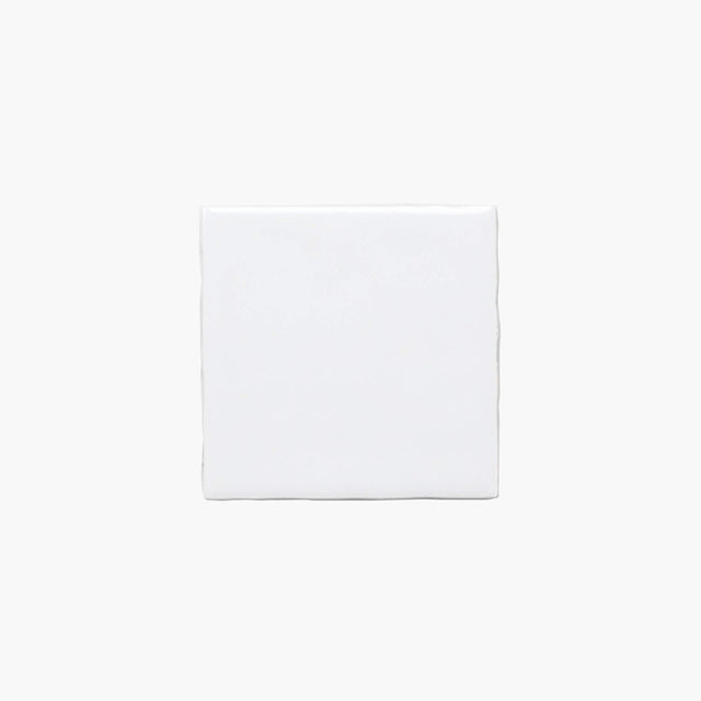 Ceramics Small Square Tile 100x100 Gloss White Subway Tilemall   