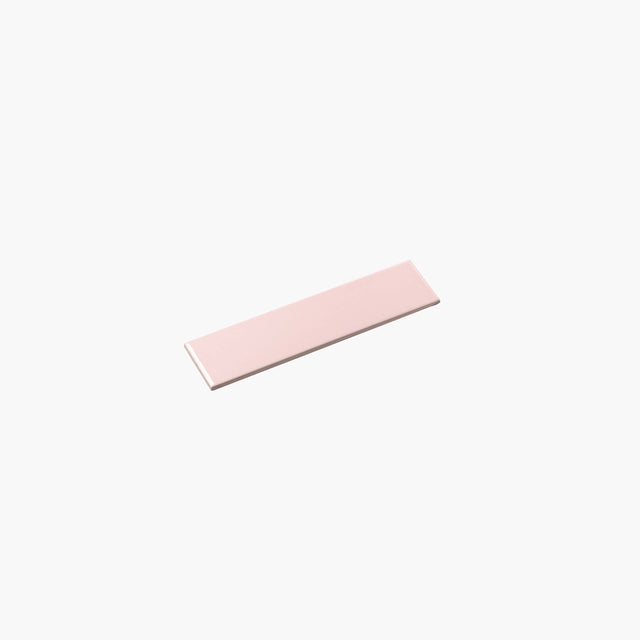 Ceramics Flat Tile 65x265 Gloss Pink Subway Tilemall   