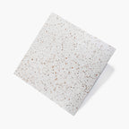 Color Terrazzo 600x600 Satin White Terrazzo Look Rectified Sample