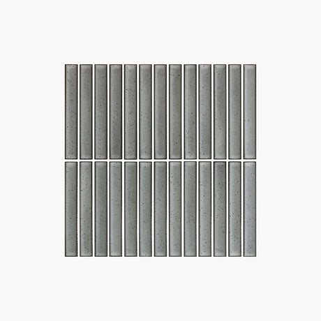 Cottage-Mosaic-3D-Kit-Kat-20x145-Gloss-Grey