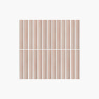 Porcelain Mosaic Kit Kat 20x145mm Gloss Sugar Rose