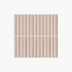 Porcelain Mosaic Kit Kat 20x145mm Gloss Sugar Rose Sample