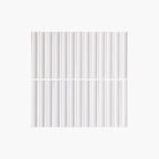 Porcelain Mosaic Kit Kat 20x145mm Gloss White