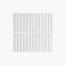 Porcelain Mosaic Kit Kat 20x145mm Gloss White