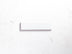 Flat Tile 75x300 Matt White Subway Pressed Sample