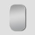 Framed Mirror 600x900mm Oval Brushed Nickel